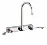 Chicago Faucets W8W-GN2AE35-369AB Workboard Faucet, 8'' Wall